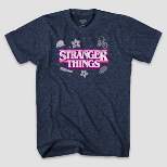 Men's Stranger Things Hawkins Middle School Cubs Logo T-shirt - Navy Blue -  3x Large : Target