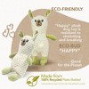 ZippyPaws for Dogs, Densely Woven Squeaky Dog Toys with Built in Squeak, Long-Lasting and Durable Dog Toys, Recycled Plush Dog Squeaky Toys - 3 of 4