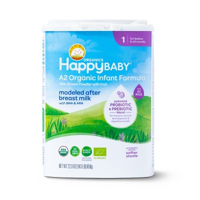 Happy Baby Organic Infant Formula Powder A2 - 22.9 fl oz