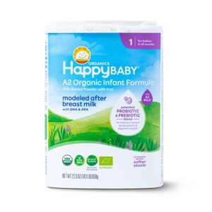 Happy Baby Organic Infant Formula Powder A2 - 22.9 oz - 1 of 4