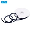 Unique Bargains Polyester Single Face Spool Ribbon for Gift Wrapping Flower 2 Pcs - 3 of 4