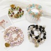 BRINJOY 15-Pack Bohemian Beaded Bracelet Set - Stackable Stretch Charm Bracelets with Tassels - 3 of 4