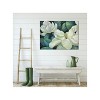 Cottage Garden West of The Wind Southern Queen White, Green 40 x 30 Inch Waterproof Gallery Wrapped Canvas, Outdoor Garden, Yard, Patio All Weather - 2 of 2
