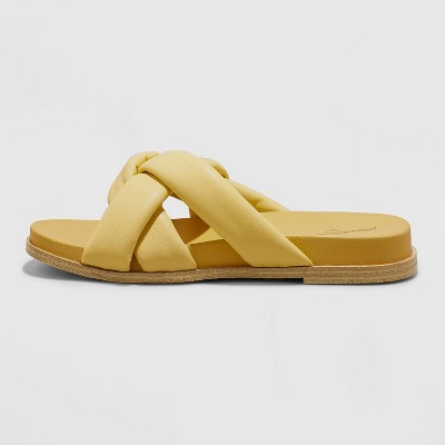 target yellow sandals