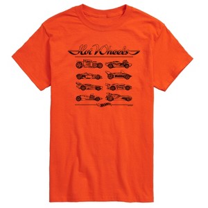 Men's - Hot Wheels - Car Grid Short Sleeve Graphic T-Shirt - 1 of 4