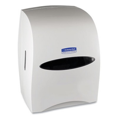 Kimberly-Clark Professional Sanitouch Hard Roll Towel Dispenser, 12.63 x 10.2 x 16.13, White