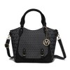 MKF Collection Talula Signature Printed Vegan Leather Women’s Satchel Bag by Mia K - 2 of 4