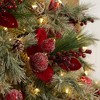 Melrose Pomegranate Pear Pine Pick (Set of 8) - 2 of 3