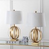 Eugenia Sphere Lamp (Set of 2) - 24.5 Inch Height - LIT4310 - Gold - Safavieh - 2 of 4