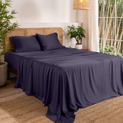 Rayon from Bamboo Solid Deep Pocket Sheet Set by Bare Home