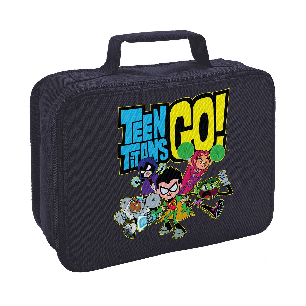 Teen Titans Go Logo And Characters Insulated Soft Sided Lunch Box - thumbnail 7