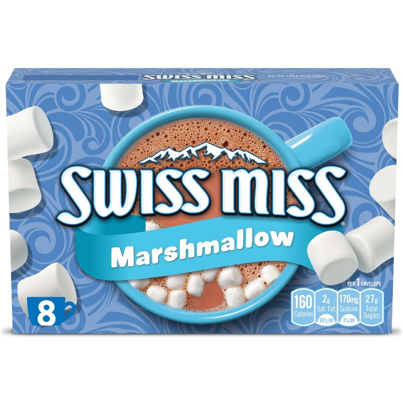Swiss Miss Marshmallow Hot Cocoa Mix - 8ct, 1 of 9