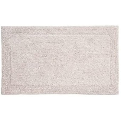 Grund Puro 60 x 24 Inch Organic Cotton Reversible High Pile Plush Absorbent Luxury Runner Rug for Bathroom, Laundry Room, or Kitchen, Panna Cotta