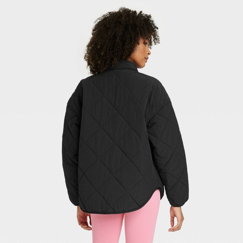 Women's Quilted Puffer Jacket - All In Motion™, 3 of 13