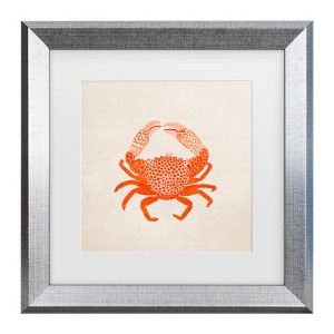 Trademark Fine Art - Emel Tunaboylu  Yengec Matted Framed Art - 1 of 4