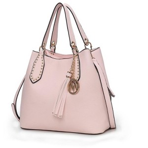 MKF Collection Lana Vegan Leather Women’s Hobo Bag by Mia K - 1 of 4