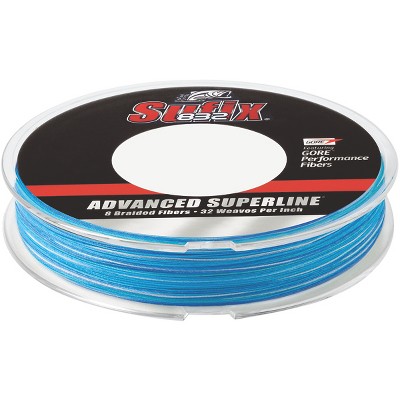 Sufix 50 Yard 832 Advanced Ice Braid Fishing Line - 30 lb. Test - Neon Lime