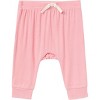 Modern Moments by Gerber Baby Girl 4-Piece Long Sleeve Bodysuits and Cozy Pants Set, Pink - 3 of 4