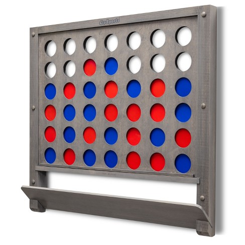 GoSports Wall Mounted Giant 4 in a Row - Jumbo Four in a Row with Coins - image 1 of 4