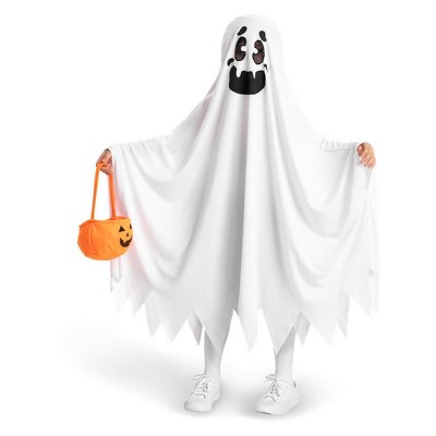 Joyfy Kids' Halloween Costume for Toddlers Cute White Ghost Cape for Halloween Dress UP Party for Infants