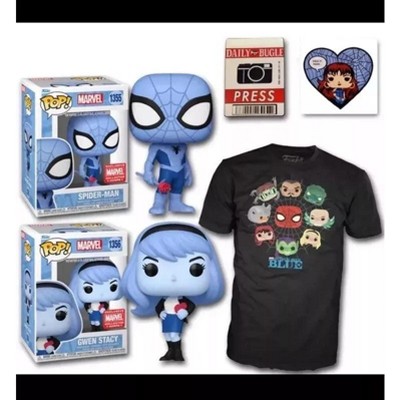 Funko POP! Marvel Collector Corps Spider-Man Blue Mystery Box Size 3XL NEW