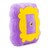 Buckle-Down Dog Toy Squeaker Plush - Friends Monica's Peephole Frame Purple Yellows - 2 of 4