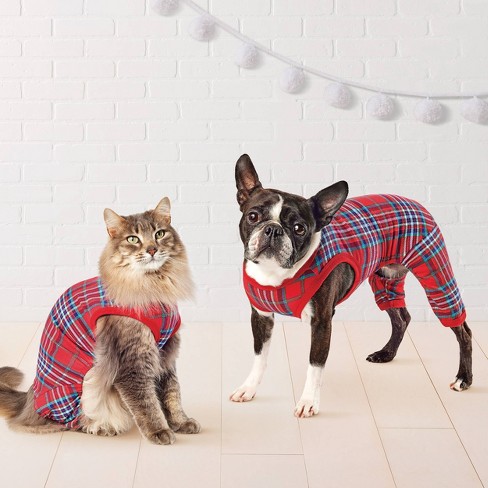 Plaid Jersey Matching Family Dog And Cat Pajamas Wondershop Red Target