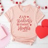 My Students Are Sweet Hearts - Women's Short Sleeve Graphic T-Shirt - 2 of 4