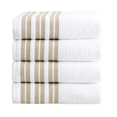 Great Bay Home Quick Dry Cotton Towel Set