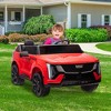 White 24V Licensed 2 Seater Ride On Car Remote Control LED Lights Music Shock Absorbers White For Kids 3 to 8 - 2 of 4