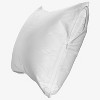 Sealy Jumbo Cotton Touch Pillow Protector: Zippered, Woven Fabric, Machine Washable, Tumble Dry, 65% Cotton 35% Polyester - 3 of 4