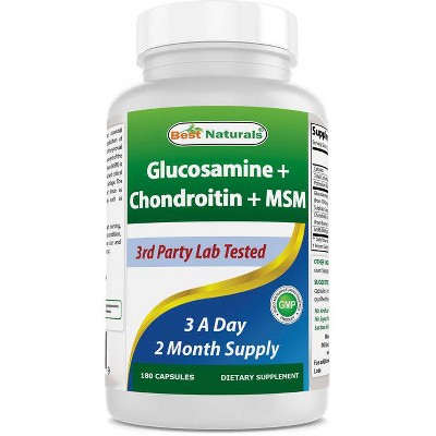Glucosamine Chondroitin Msm 180 Capsules : Target