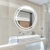 Maxax Modern Round Frameless Led Bathroom Vanity Mirrors Anti-Fog, Dimmable Lights And Shatterproof Mirror - 2 of 4