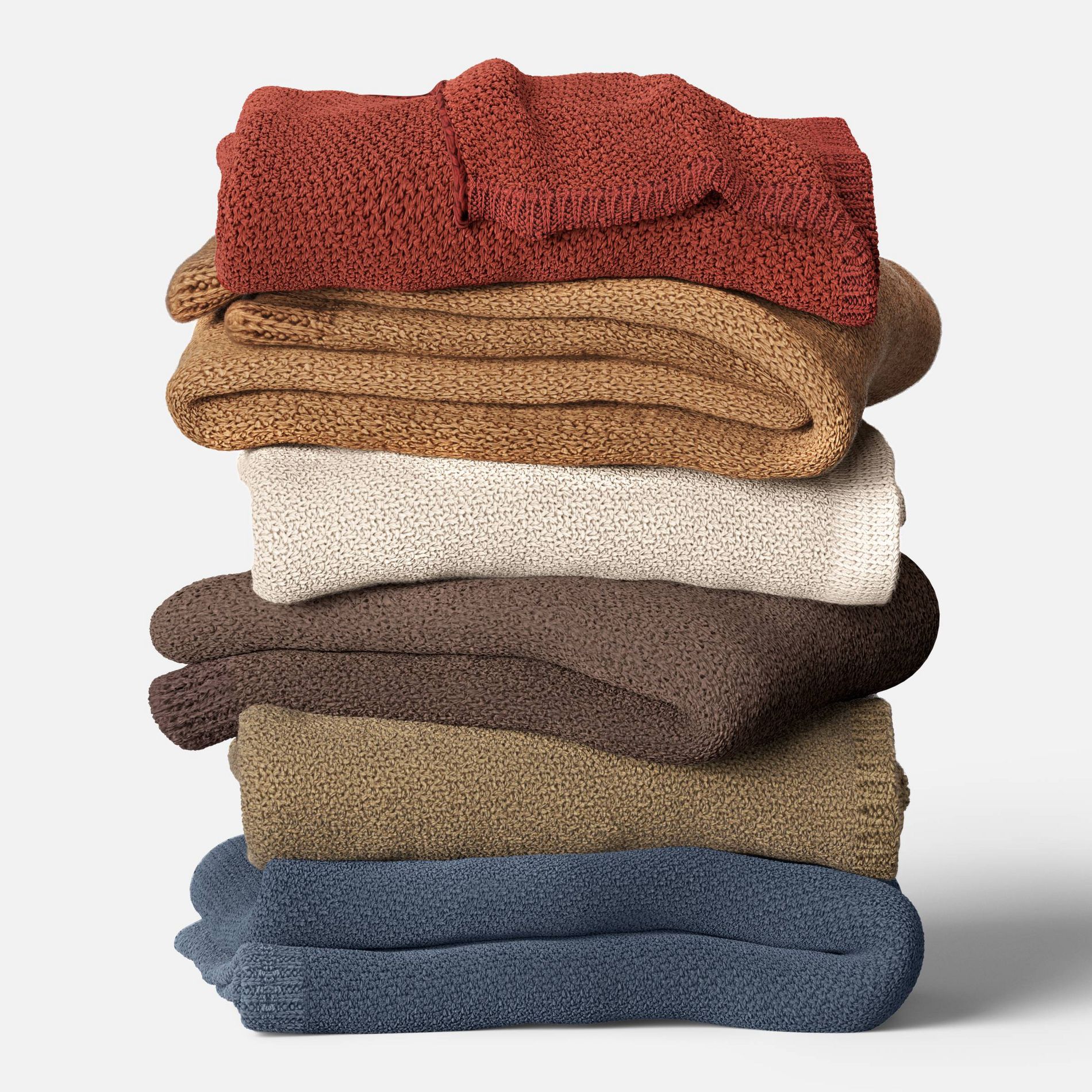 Oversized Recycled Knit Throw Blanket - Threshold™