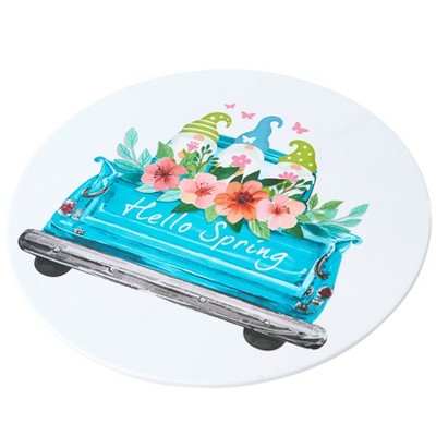 The Lakeside Collection Interchangeable Cupcake or Cake Display Stand with Festive Prints