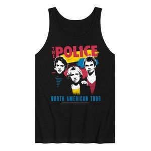 Men's - The Police - Police North American Tour Graphic Tank Top - 1 of 2