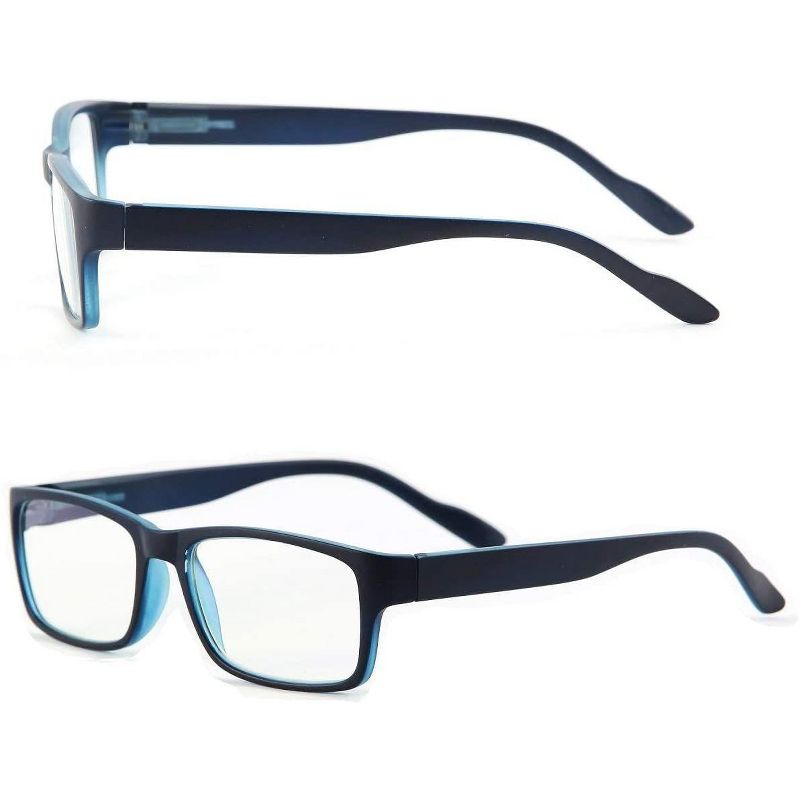 Readerest 0.50 Magnification Blue Light Blocking Reading Glasses, Blue, 2 of 4