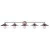 Craftmade Lighting Isaac 5 - Light Vanity in  Brushed Polished Nickel - 3 of 3