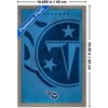 Trends International NFL Tennessee Titans - Logo 25 Framed Wall Poster Prints - 3 of 4