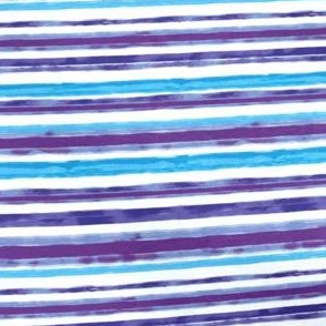 purple orchid painterly stripe