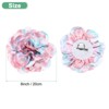 Unique Bargains Alloy Satin Fabric Big Rose Flower Dainty Brooches & Pins 1 Pc - 3 of 4