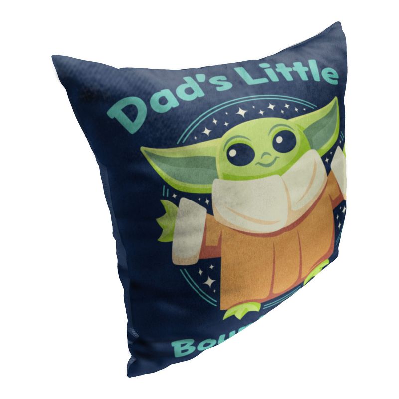 Star Wars The Mandalorian Dads Bounty Of Joy Printed Pillow, 2 of 3