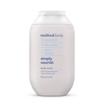 Method Simply Nourish Body Wash - Trial Size - 3.4 fl oz