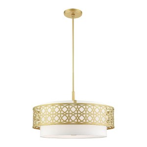 Livex Lighting Calinda 5 - Light Pendant in  Soft Gold - 1 of 2