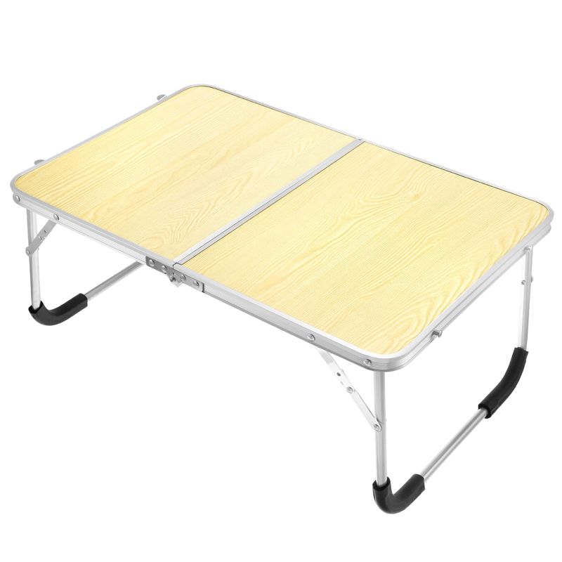 Unique Bargains for Bed Sofa Foldable Laptop Table Portable Picnic Bed Tray Tables Snacks Reading Working Desk 1 Pc, 1 of 6