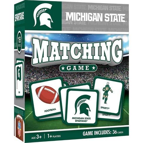 Ncaa Michigan State Spartans Matching Game Target