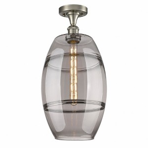 Vaz - 1 Light Semi-Flush Mount In Industrial Style-19.75 Inches Tall and 10 Inches Wide - 1 of 1