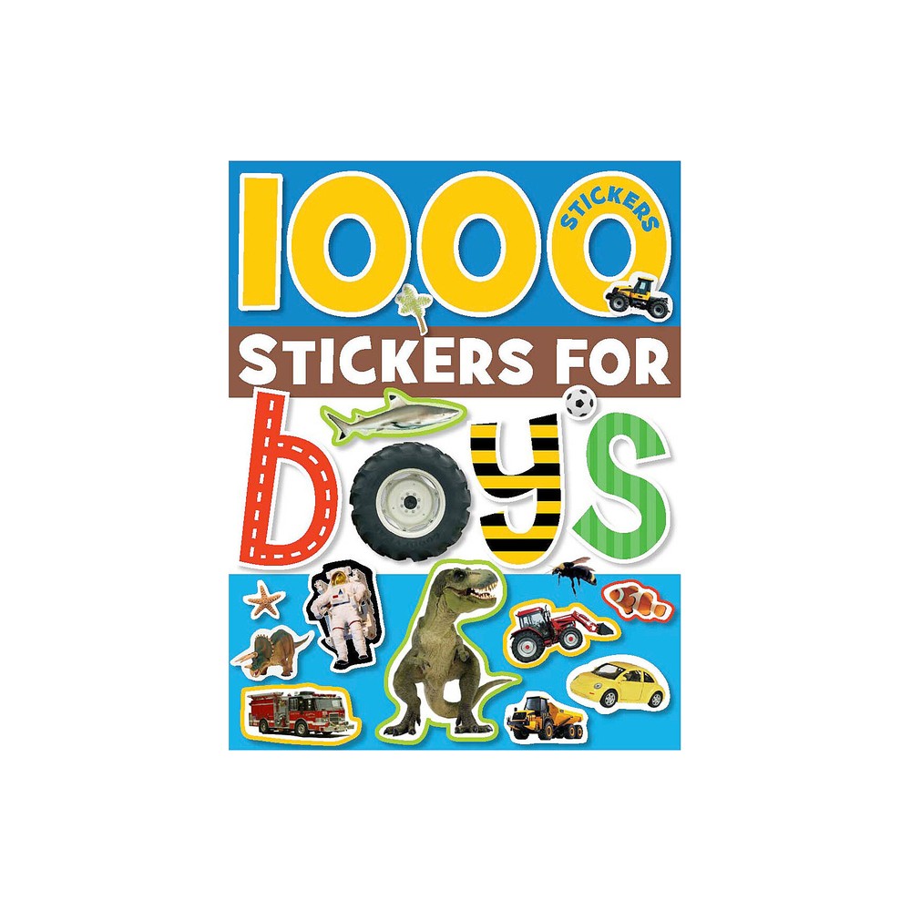 1000 Stickers for Boys - by Make Believe Ideas (Mixed Media Product)