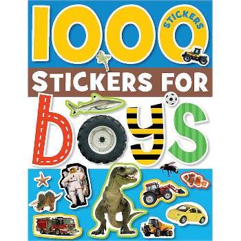 1000 Stickers for Boys - by  Make Believe Ideas (Mixed Media Product)