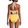 Lands' End Women's Seamed Halter Tankini Top - 2 of 4